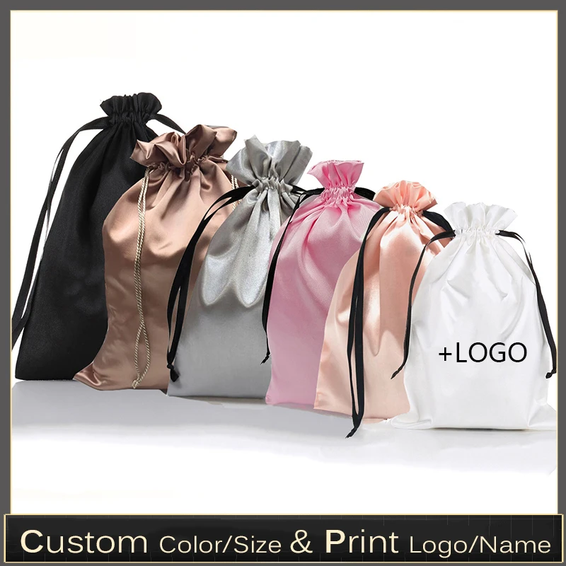 Luxury Bags And Shoes - 10 Sacchetti Personalizzati in Raso per