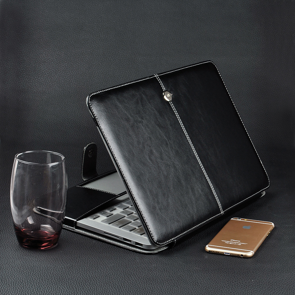 Laptop Bag Leather 15 - Custodia per laptop in pelle PU